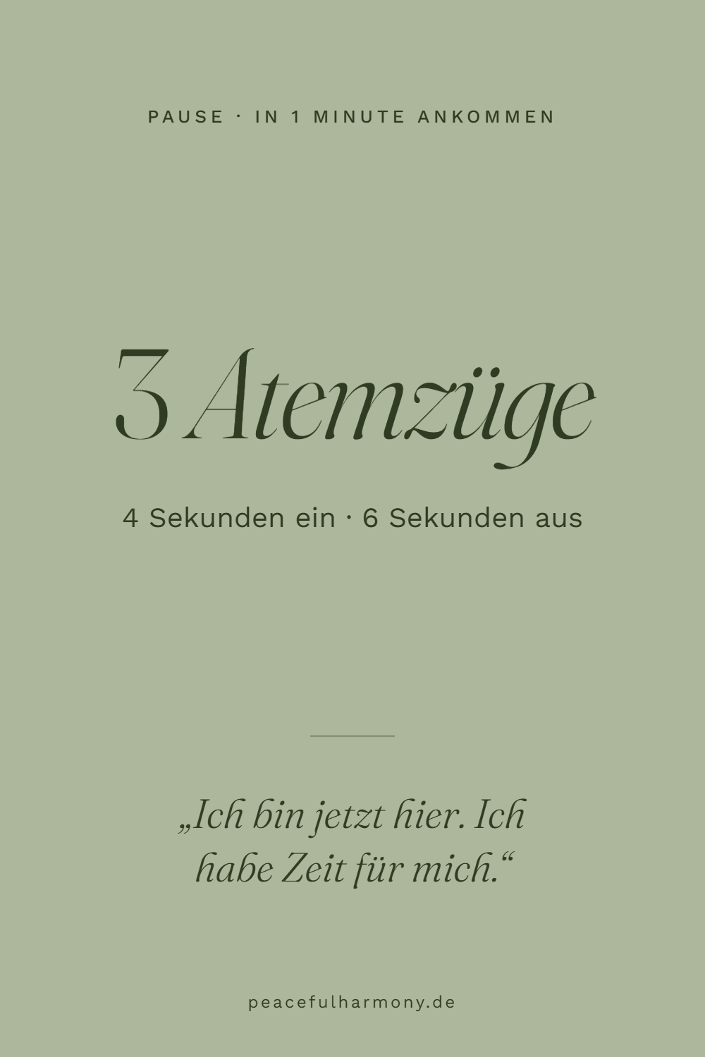 In 1 Minute zur Ruhe: eine einfache Atemübung für den&nbsp;Alltag